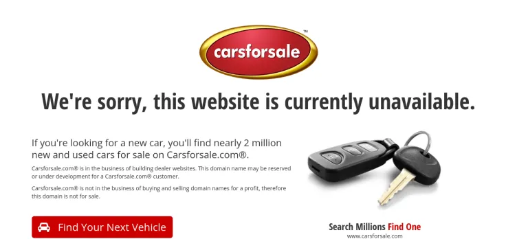 Screenshot CarFirst