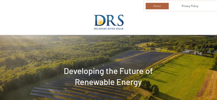 Screenshot Delaware River Solar