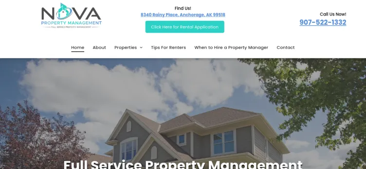 Screenshot Nova Property Management