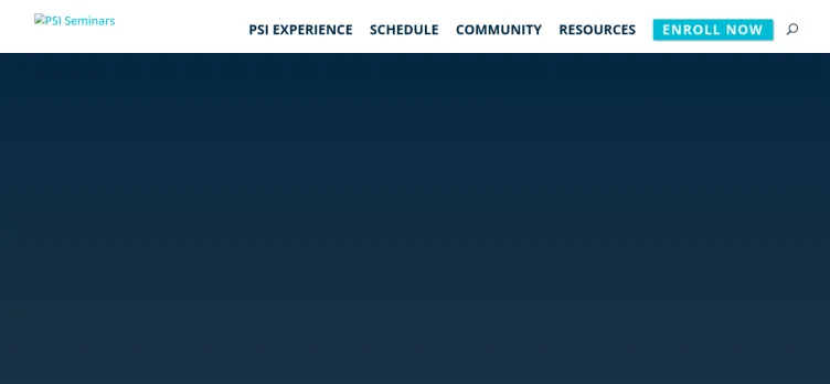 Screenshot PSI Seminars