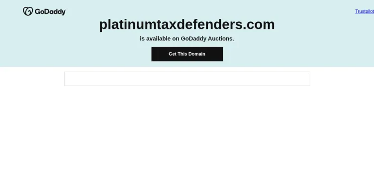 Screenshot PlatinumTaxDefenders