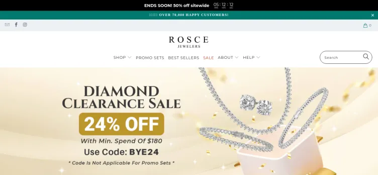 Screenshot Rosce Jewelers