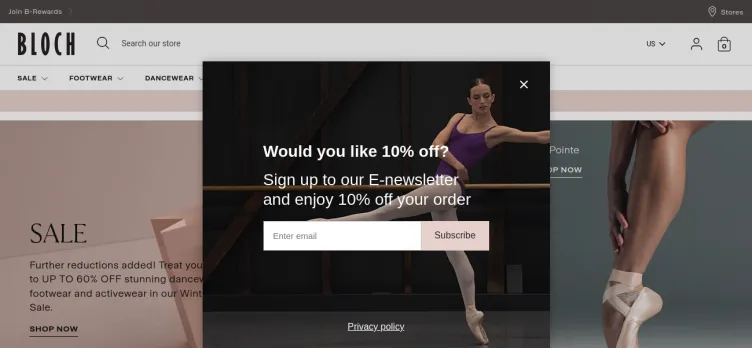 Screenshot Bloch for Dancers