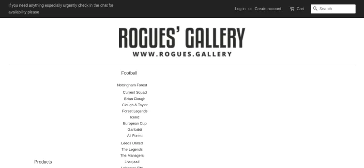 Screenshot Rogues Gallery