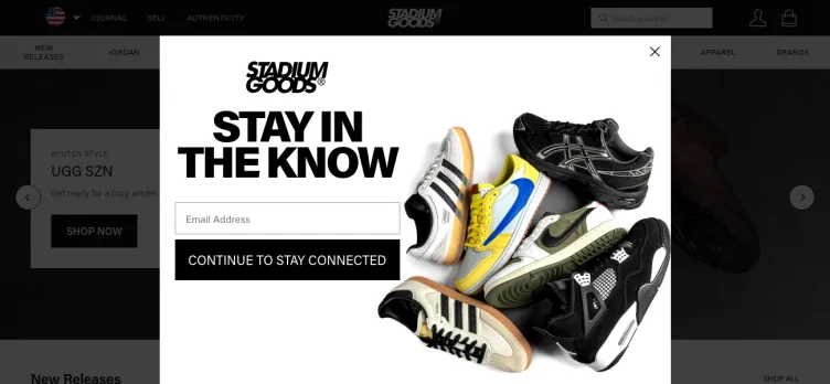 Screenshot Stadium Goods