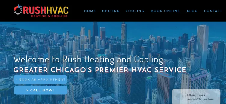 Screenshot Rush Heating and Cooling