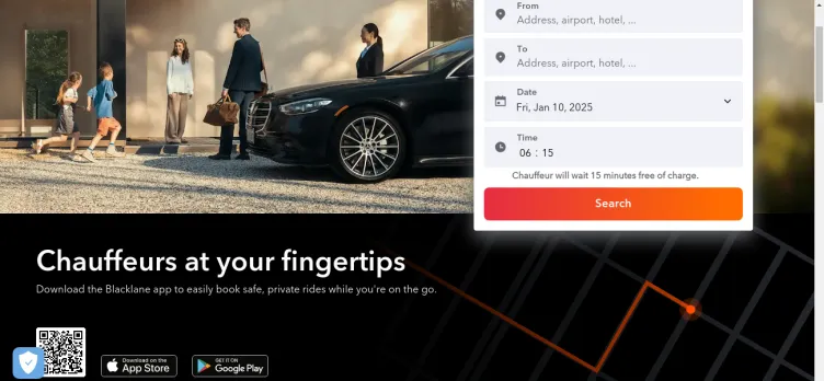 Screenshot Blacklane