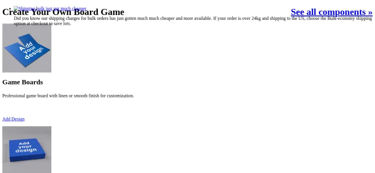 Screenshot boardgamesmaker