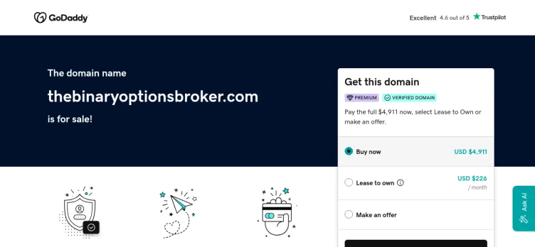 Screenshot Binary Options Brokers