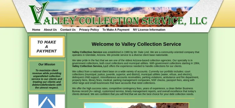 Screenshot Valley Collection Service