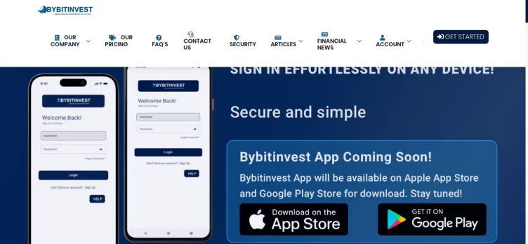 Screenshot Bybitinvest