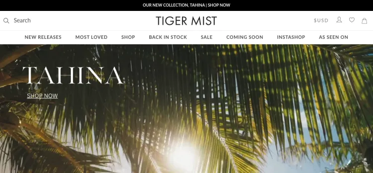 Screenshot Tiger Mist