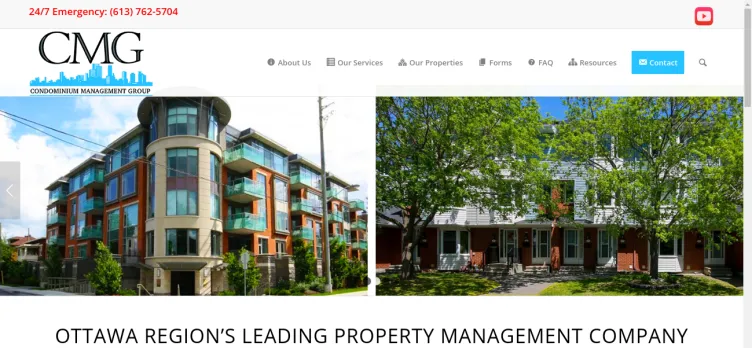 Screenshot Condominium Management Group