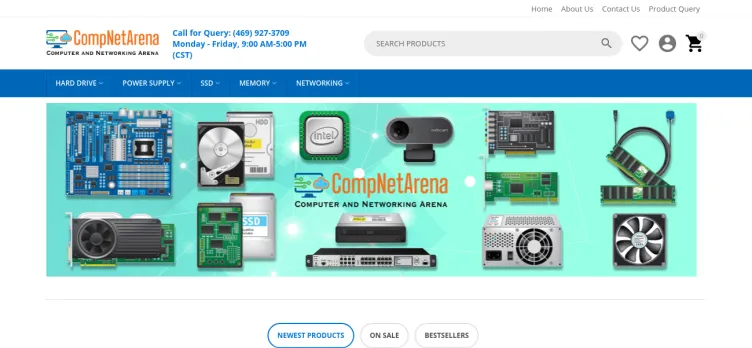 Screenshot CompNetArena