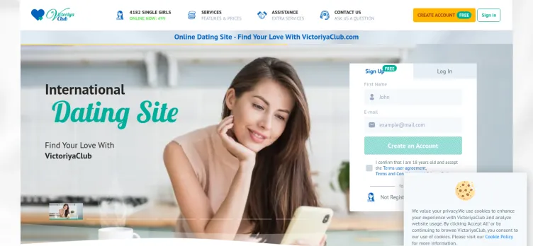 Screenshot VictoriyaClub