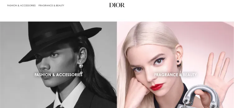 Screenshot Dior