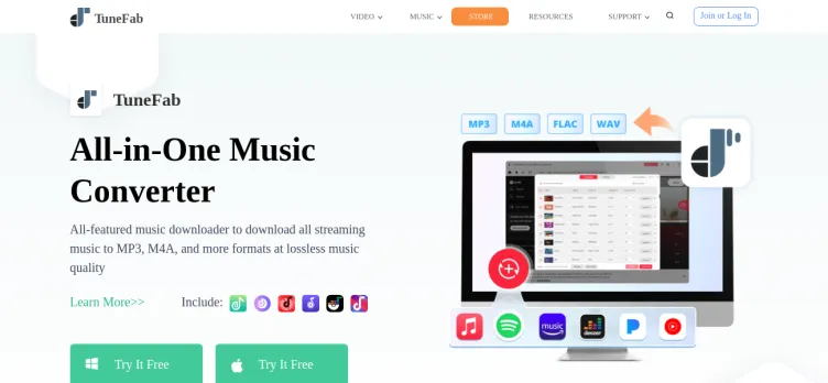 Screenshot TuneFab