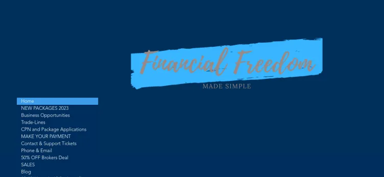 Screenshot Affordable Financials