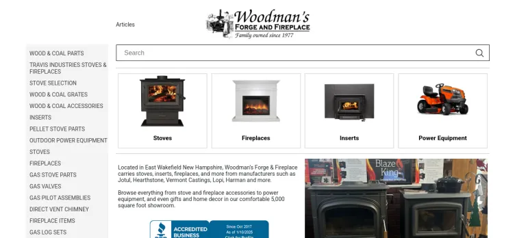 Screenshot Woodman's Forge and Fireplace