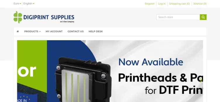 Screenshot Digiprint Supplies