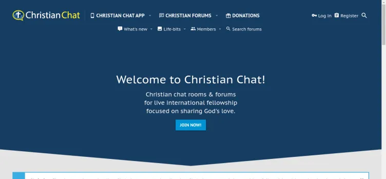 Screenshot ChristianChat