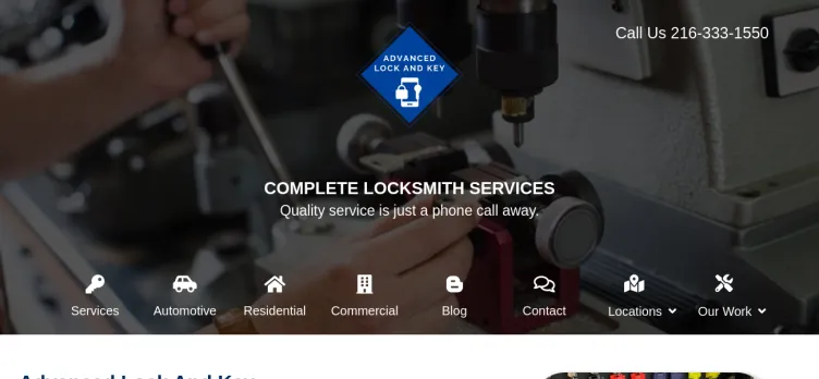 Screenshot Advanced Lock & Key