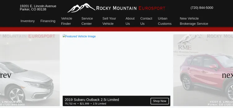 Screenshot Rocky Mountain Eurosport