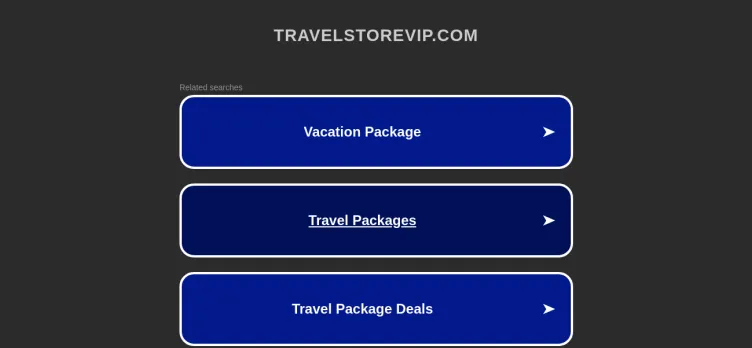 Screenshot Travel Store VIP