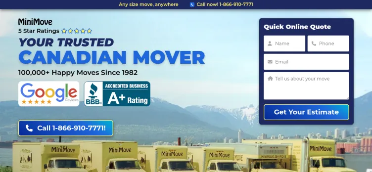 Screenshot Owner Operator Movers of Canada