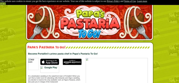 Screenshot Papa's Pastaria To Go!
