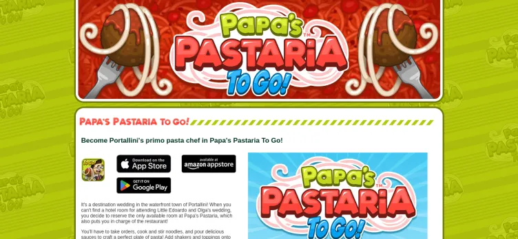 Screenshot Papa's Pastaria To Go!