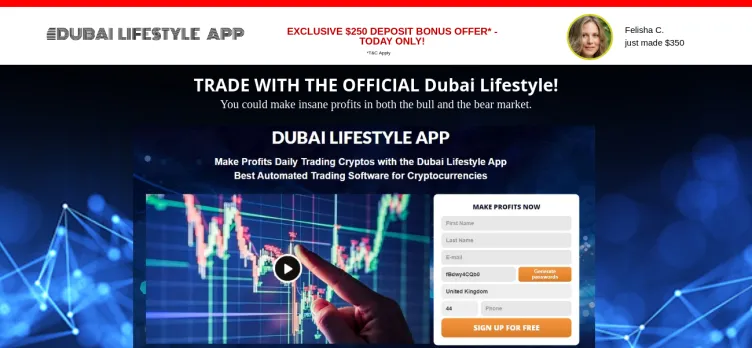 Screenshot Dubai Lifestyle
