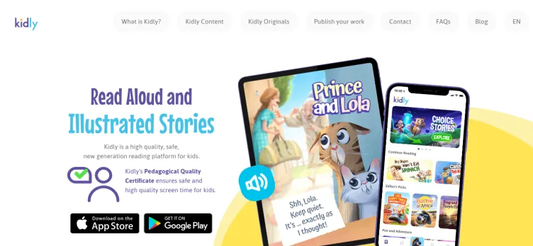 Screenshot Kidly – Stories for Kids