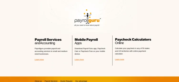 Screenshot Payrollguru