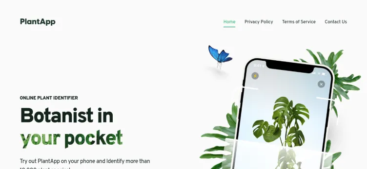 Screenshot Plant App - Plant Identifier