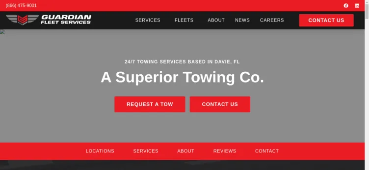 Screenshot A Superior Towing Company