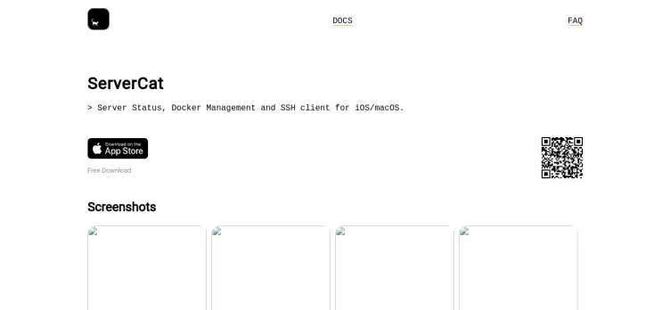 Screenshot ServerCat - SSH Terminal