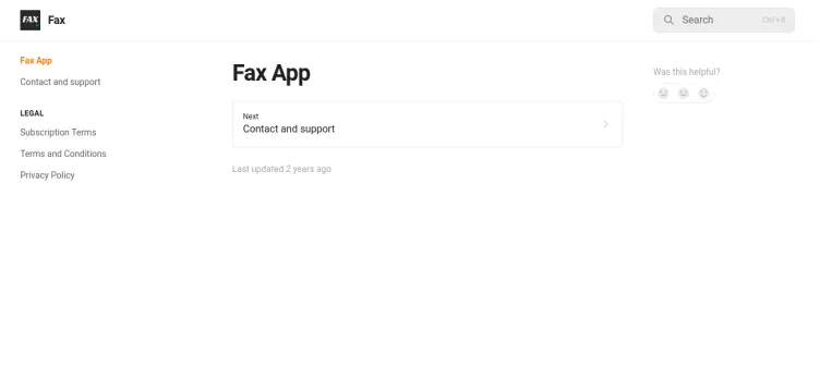 Screenshot Fax App - send from Phone