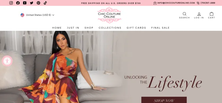 Screenshot Chic Couture Online