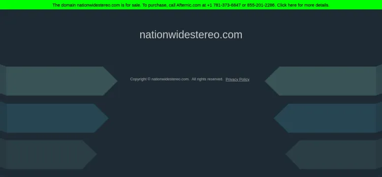 Screenshot Nationwide Stereo