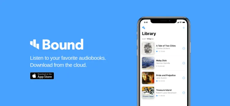 Screenshot Bound - Audiobook Player