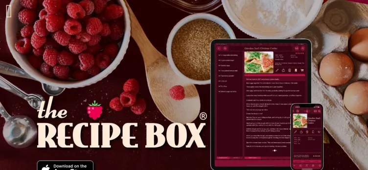 Screenshot The Recipe Box To Go