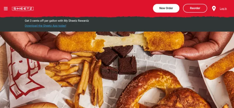 Screenshot Sheetz®