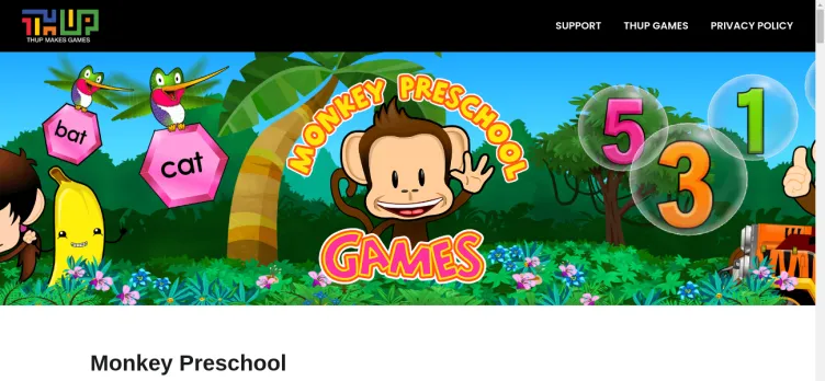 Screenshot Monkey Preschool Lunchbox