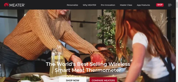 Screenshot MEATER® Smart Meat Thermometer