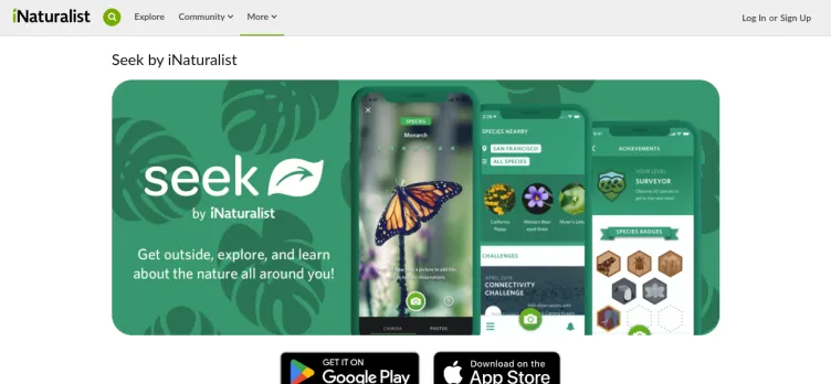 Screenshot Seek by iNaturalist