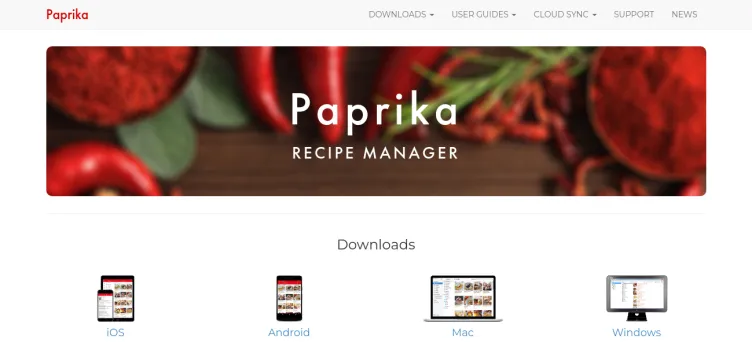 Screenshot Paprika Recipe Manager 3