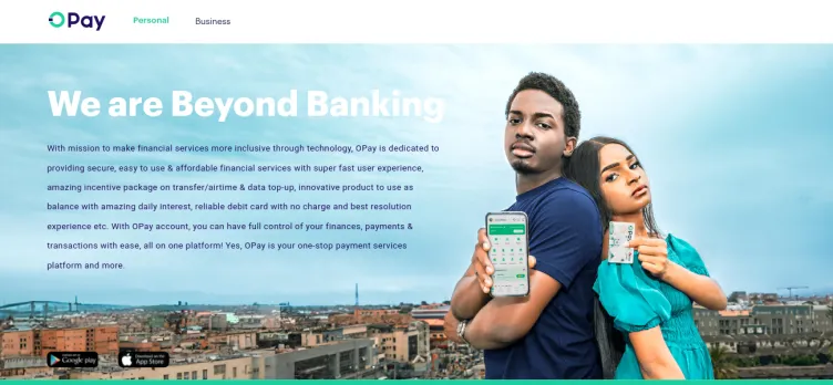Screenshot OPay-We are beyond Banking