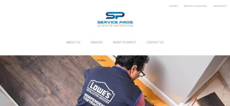 Screenshot Service Pros Installation Group