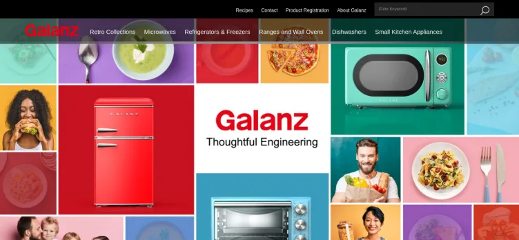 Screenshot Galanz Inc. (North America)